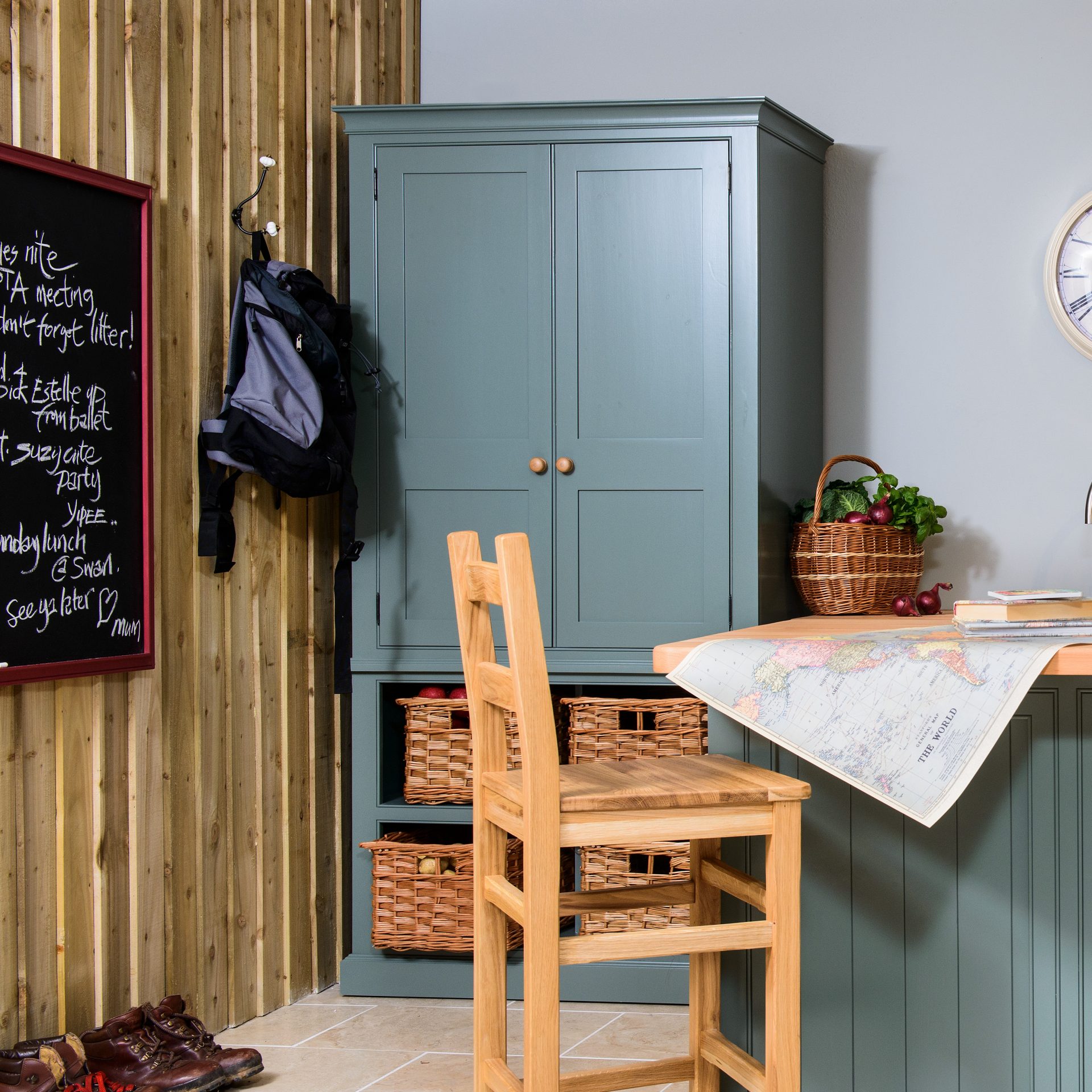 Classic kitchen larder unit